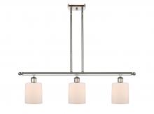Innovations Lighting 516-3I-PN-G111 - Cobbleskill - 3 Light - 36 inch - Polished Nickel - Cord hung - Island Light