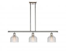Innovations Lighting 516-3I-PN-G412 - Dayton - 3 Light - 36 inch - Polished Nickel - Cord hung - Island Light