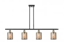 Innovations Lighting 516-4I-BAB-G116 - Cobbleskill - 4 Light - 48 inch - Black Antique Brass - Cord hung - Island Light