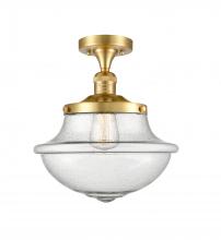 Innovations Lighting 517-1CH-SG-G544 - Oxford - 1 Light - 12 inch - Satin Gold - Semi-Flush Mount