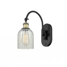 Innovations Lighting 518-1W-BAB-G2511 - Caledonia - 1 Light - 5 inch - Black Antique Brass - Adjustable Swing Arm