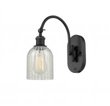 Innovations Lighting 518-1W-BK-G2511 - Caledonia - 1 Light - 5 inch - Matte Black - Adjustable Swing Arm