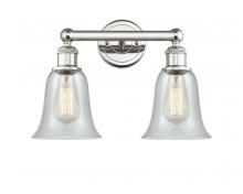 Innovations Lighting 616-2W-PN-G2812 - Hanover - 2 Light - 15 inch - Polished Nickel - Bath Vanity Light