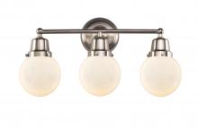 Innovations Lighting 623-3W-SN-G201-6 - Beacon - 3 Light - 22 inch - Brushed Satin Nickel - Bath Vanity Light