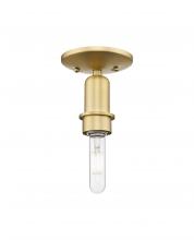 Innovations Lighting 716-1C-SG - Arcadia - 1 Light - 5 inch - Satin Gold - Flush Mount