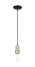Innovations Lighting 716-1P-BAB - Arcadia - 1 Light - 3 inch - Black Antique Brass - Mini Pendant