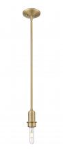 Innovations Lighting 716-1S-BB - Arcadia - 1 Light - 3 inch - Brushed Brass - Mini Pendant
