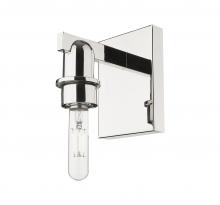 Innovations Lighting 716-1W-PN - Arcadia - 1 Light - 5 inch - Brushed Polished Nickel - Bath Vanity Light