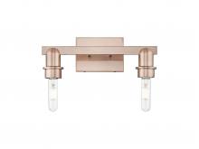 Innovations Lighting 716-2W-AC - Arcadia - 2 Light - 11 inch - Antique Brass - Bath Vanity Light