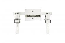 Innovations Lighting 716-2W-PN - Arcadia - 2 Light - 11 inch - Brushed Polished Nickel - Bath Vanity Light