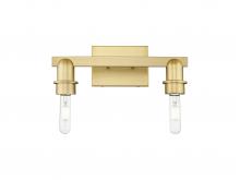 Innovations Lighting 716-2W-SG - Arcadia - 2 Light - 11 inch - Satin Gold - Bath Vanity Light