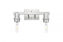 Innovations Lighting 716-2W-SN - Arcadia - 2 Light - 11 inch - Brushed Satin Nickel - Bath Vanity Light