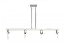 Innovations Lighting 716-4I-SN - Arcadia - 4 Light - 46 inch - Brushed Satin Nickel - Linear Pendant