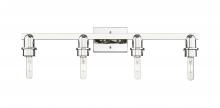 Innovations Lighting 716-4W-PN - Arcadia - 4 Light - 27 inch - Brushed Polished Nickel - Bath Vanity Light
