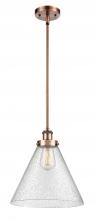 Innovations Lighting 916-1S-AC-G44-L - Cone - 1 Light - 12 inch - Antique Copper - Mini Pendant
