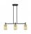 Crown Point - 3 Light - 31 inch - Matte Black - Island Light