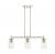 Crown Point - 3 Light - 31 inch - Polished Nickel - Island Light