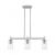 Crown Point - 3 Light - 31 inch - Satin Nickel - Island Light