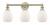 Eaton - 3 Light - 24 inch - Antique Brass - Bath Vanity Light