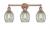 Eaton - 3 Light - 24 inch - Antique Copper - Bath Vanity Light