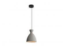 Golden 2173-10 GCT - Aethera 10" LED Pendant in Grey Cement