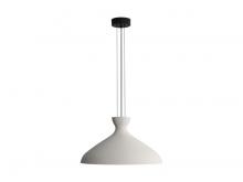 Golden 2173-22 WCT - Aethera 22" LED Pendant in White Sandstone Cement