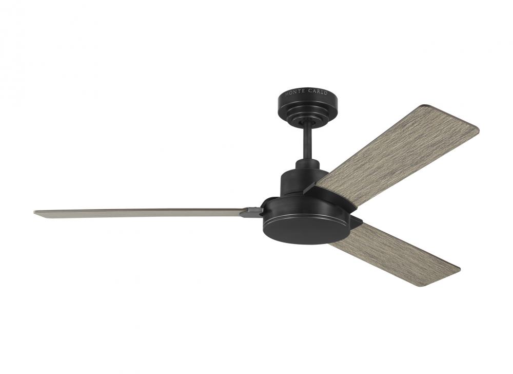 Jovie 52&#34; Indoor/Outdoor Aged Pewter Ceiling Fan with Wall Control and Manual Reversible Motor