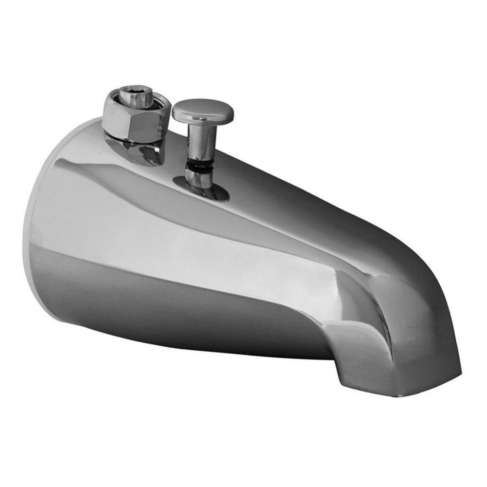 Diverter Spout Only for Built In Tubs, Polished Chrome