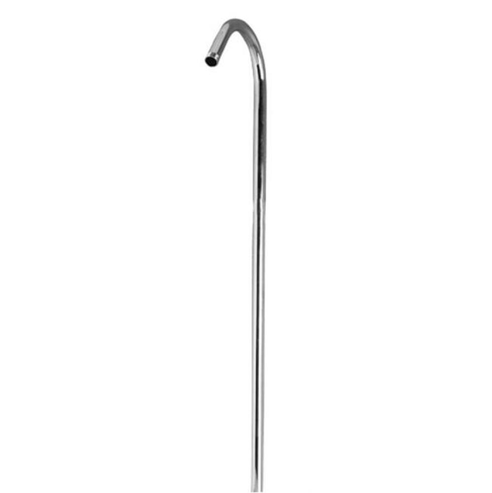 Shower Riser Only, 56&apos;&apos;Polished Chrome