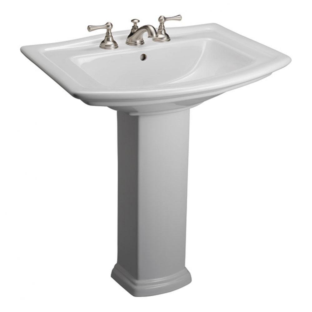 Washington 765 Pedestal  Lavatory, 8&apos;&apos;cc, White