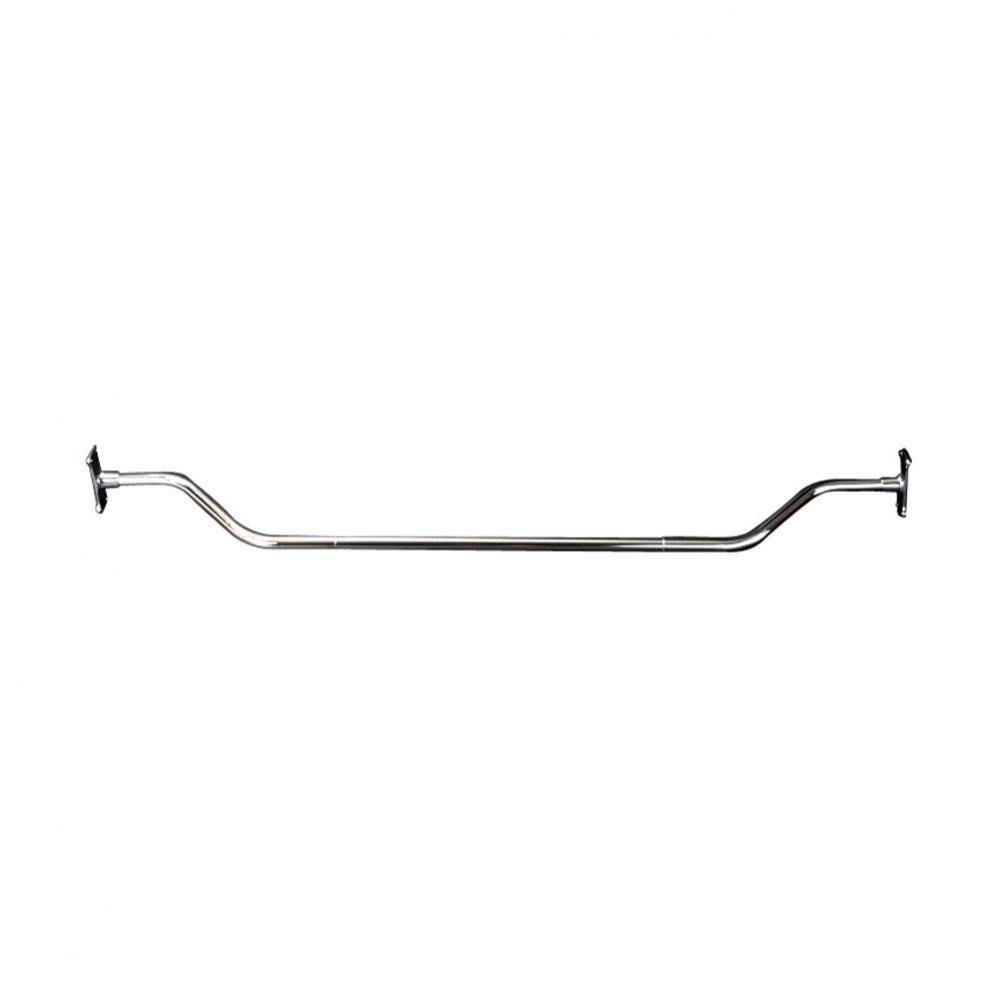 4120 Cellini Shower Enlarger,  72&apos;&apos; w/Flanges,Polished Chrome