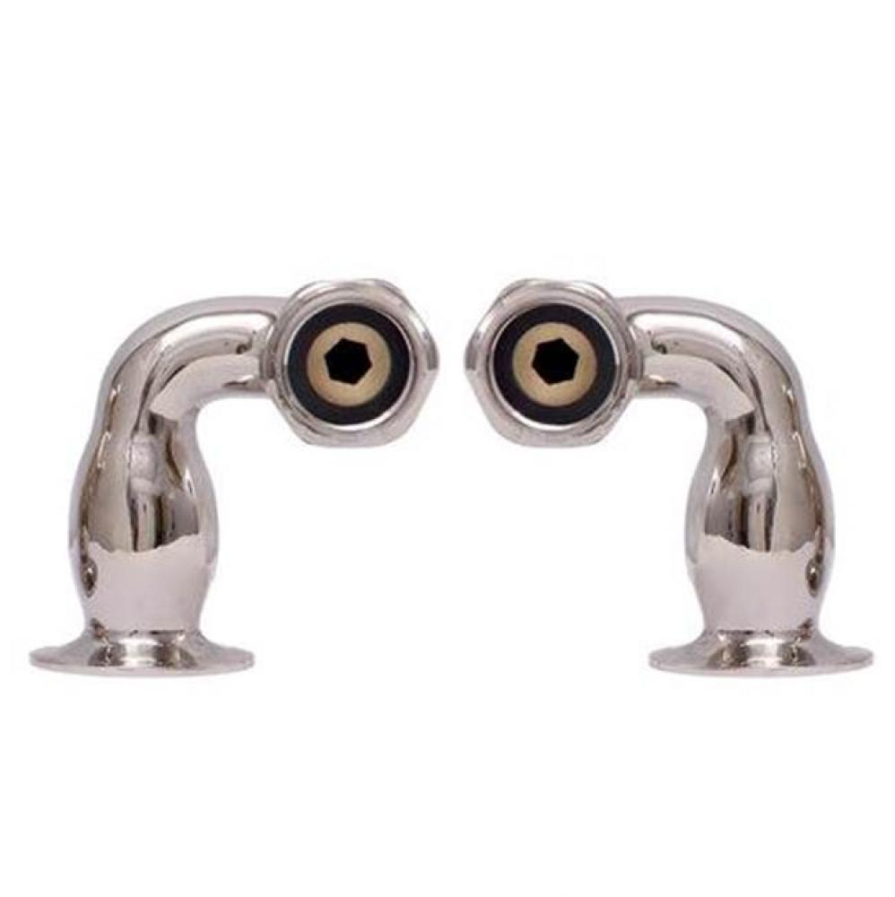 Deck Mount Coupler 3-3/8&apos;&apos; to 7&apos;&apos; With Niple Kit, bn