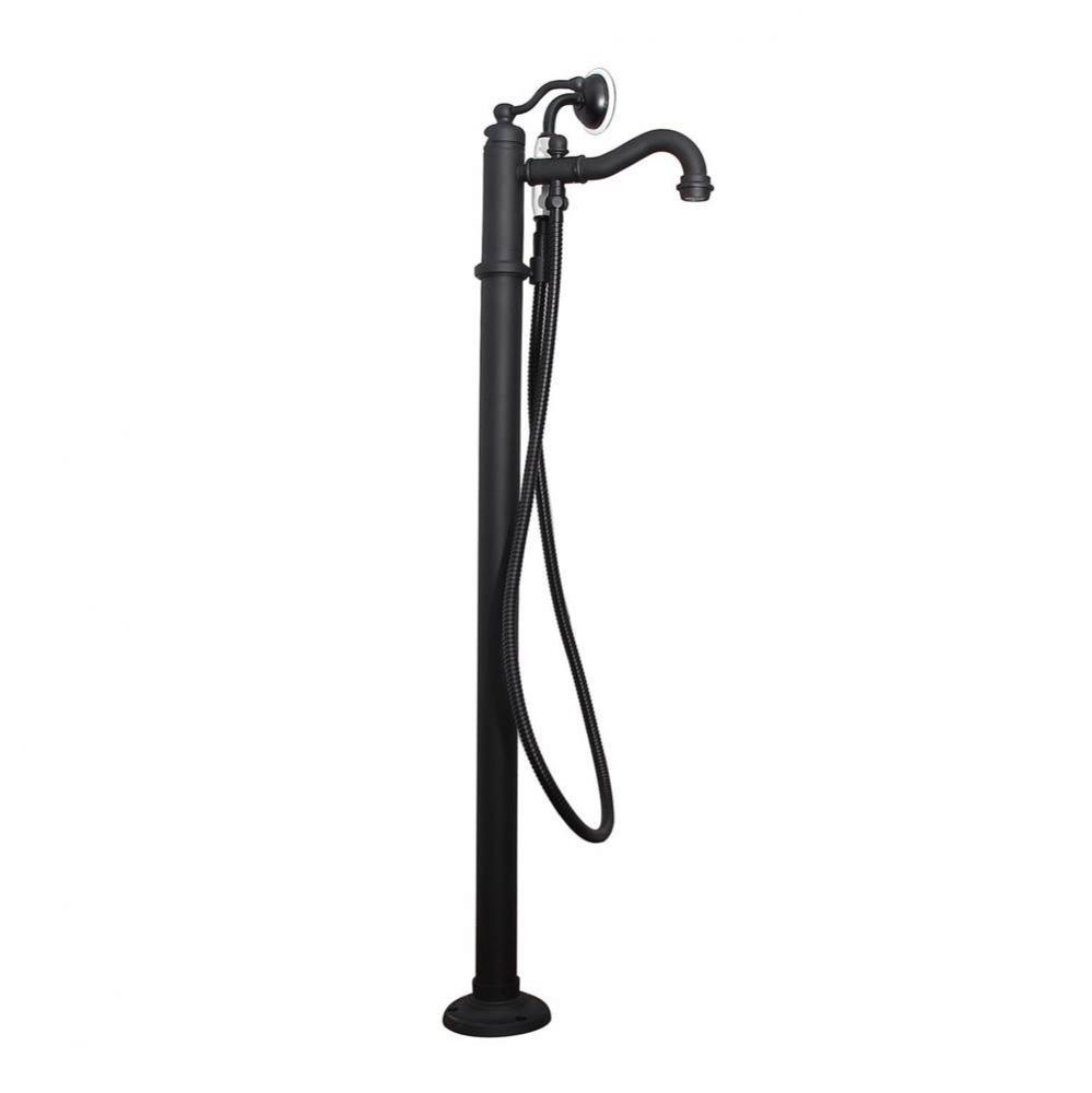Lamar Freestanding Filler Matte Black