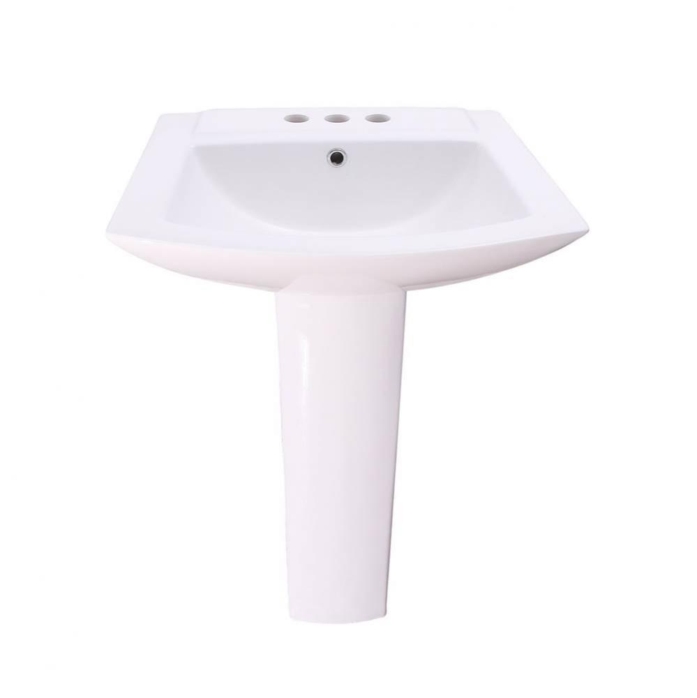 Burke  Basin Only for 6&apos;&apos; CC Overflow, White
