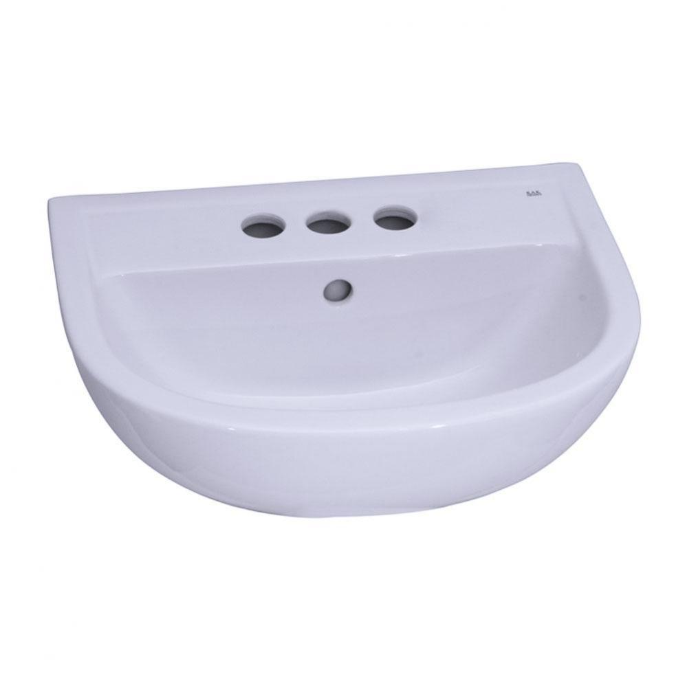 Compact 450 Wall-Hung 4&apos;&apos; CC, White