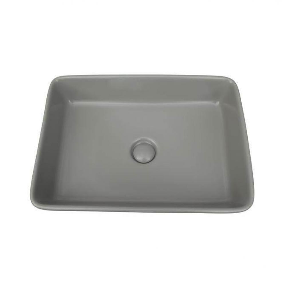 Harmony 19-3/4&apos;&apos; Rect Above Counter Basin,Matt Light Green