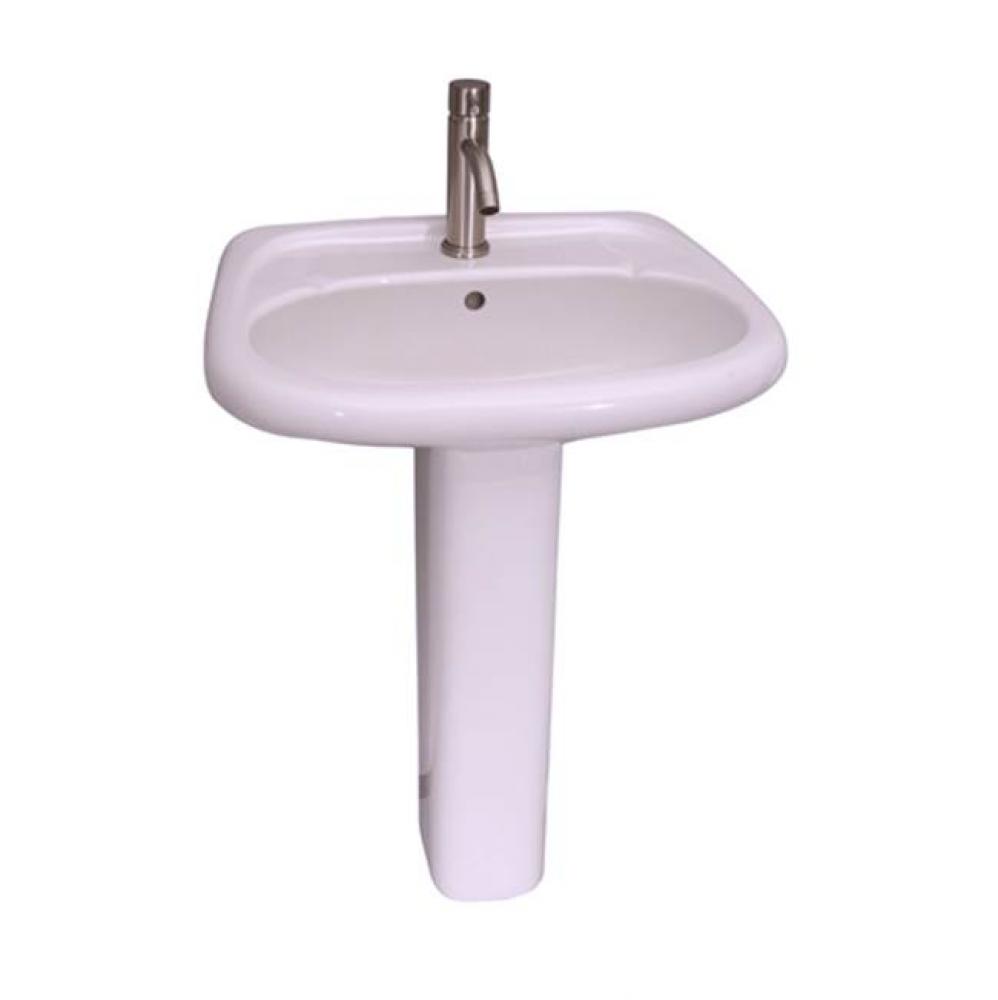 Flora Basin only, 1 hole  White