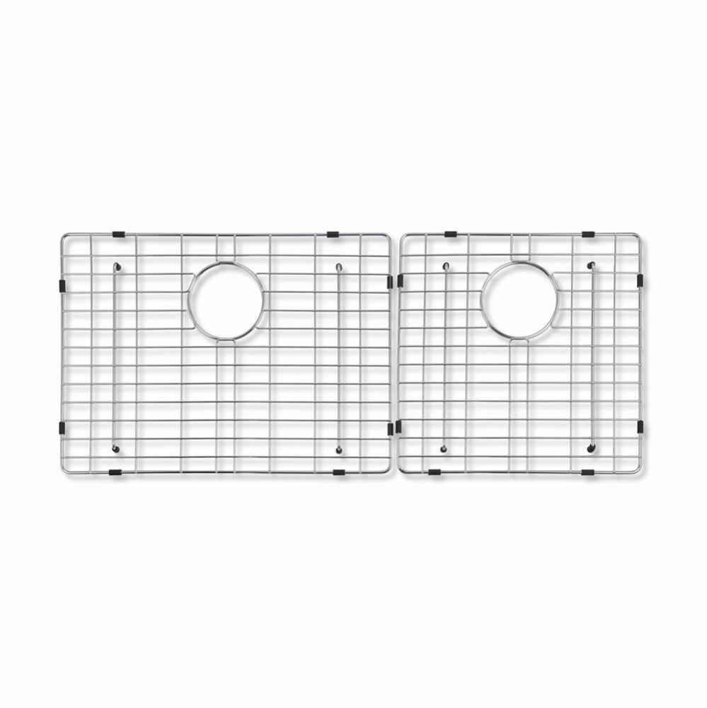 Crowley SS 60/40 Dbl Wire GridSet2,16-1/2&apos;&apos;/11-5/8&apos;&apos; X15-5/8&apos;&apos;D