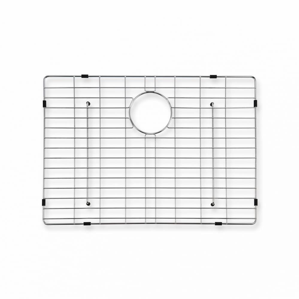 Sabrina SS Wire Grid Sngle Bwl12-5/8&apos;&apos; x 10-1/8&apos;&apos;D