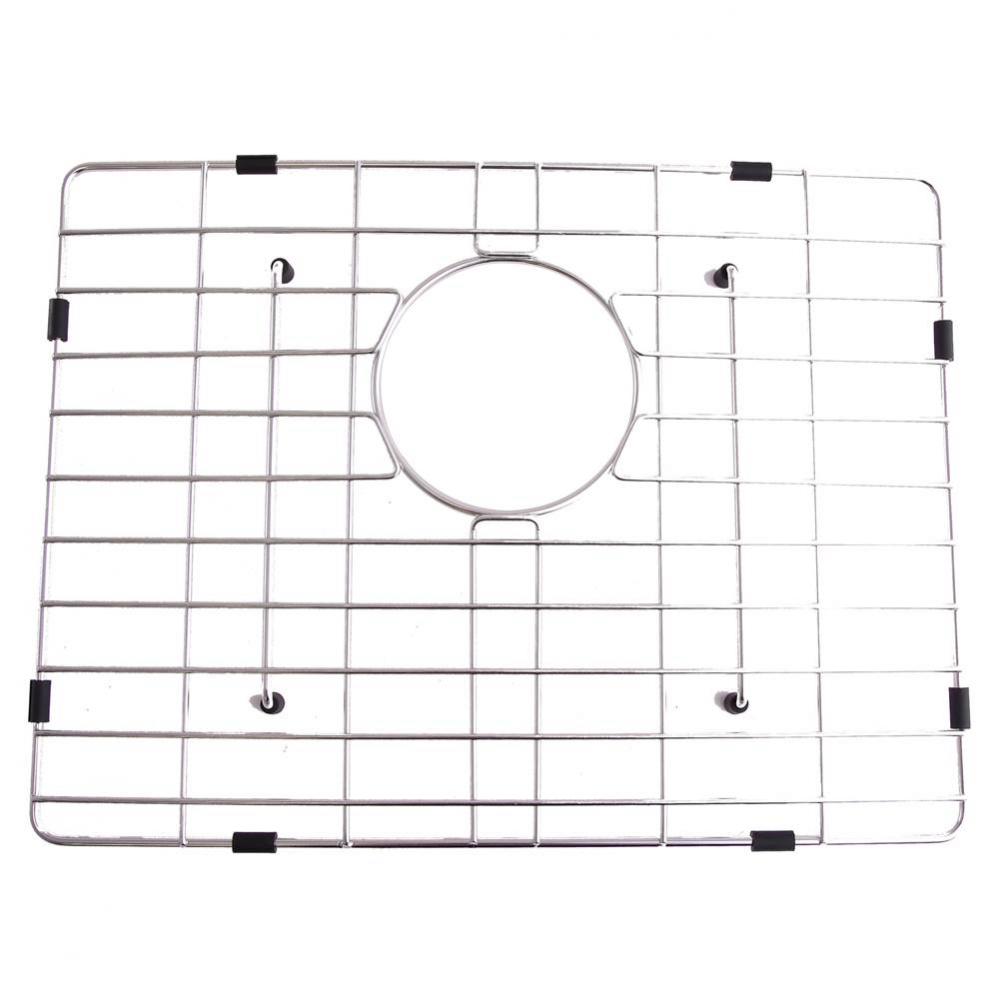 Uberto SS Wire Grid Single Bwl 17-1/2&apos;&apos; X 13-3/8&apos;&apos;D