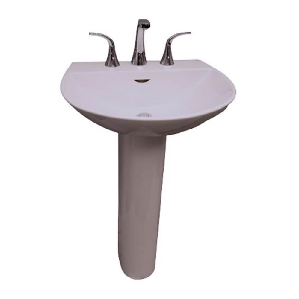 Reserva 550 Basin, 8&apos;&apos; ws White