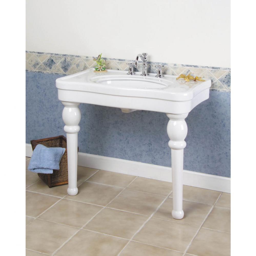Versailles Legs, Matched Pair,  White
