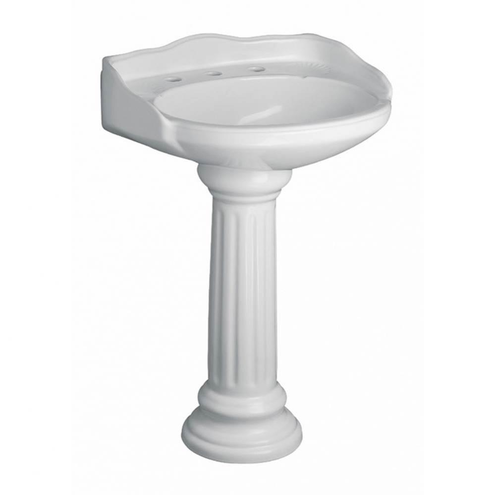 Vicki Basin, 4&apos;&apos;cc, White