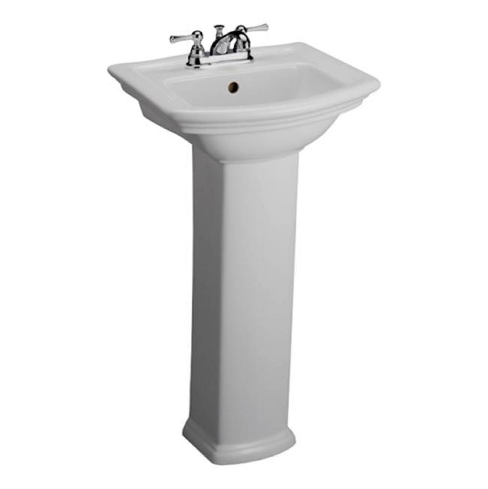 Washington 460 Basin, 4&apos;&apos;cc,  White