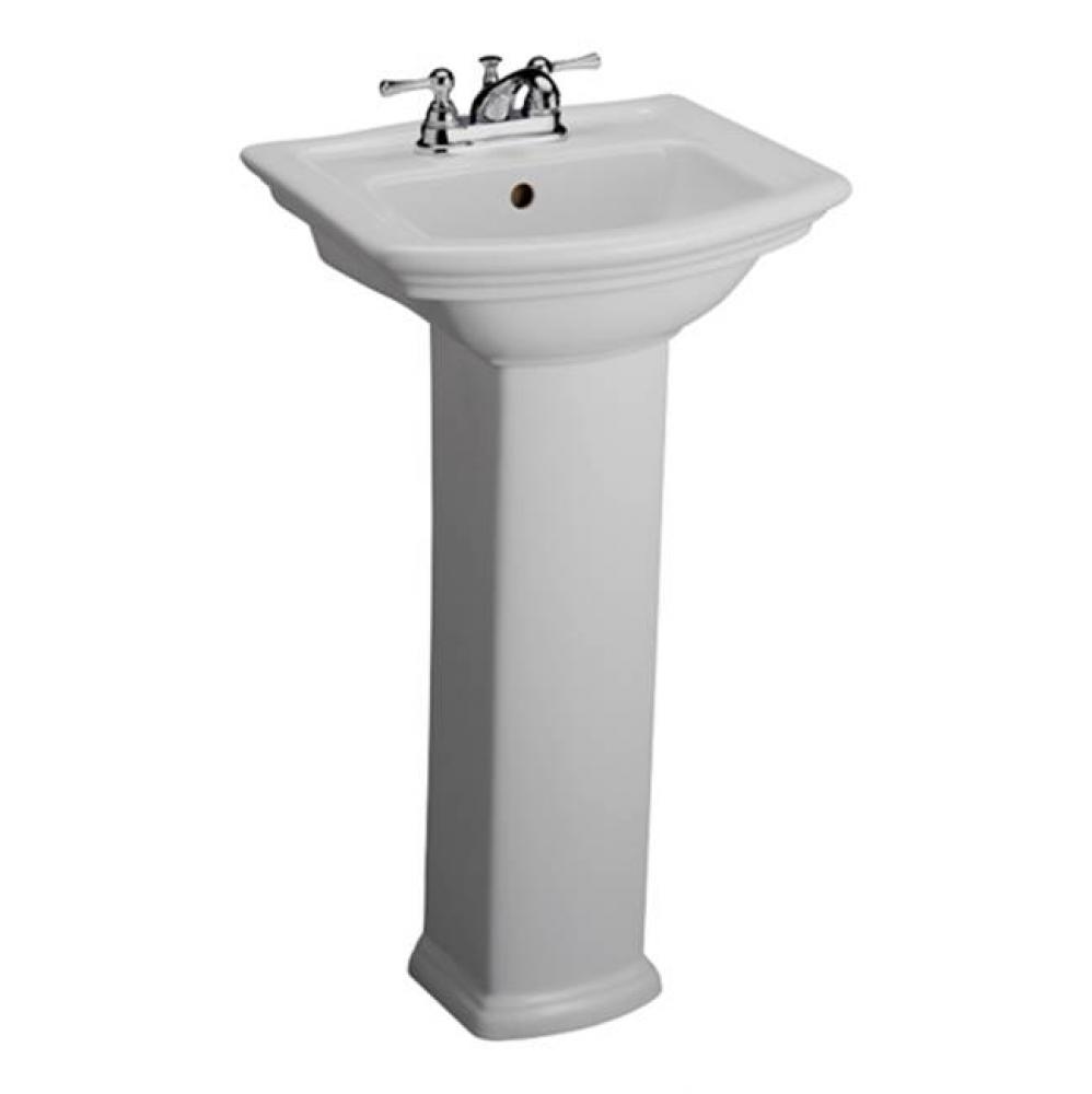 Washington 460 Basin, 4&apos;&apos;cc, White