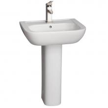 Barclay C/3-2000WH - Caroline 450 Slim ColumnOnly, White