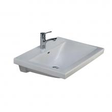 Barclay 4-261WH - Mistral 510 Wall-Hung Basin1-Hole, White
