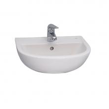 Barclay 4-548WH - Compact 545 Wall Hung Basin8'' ws - White