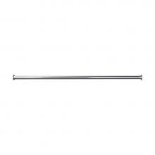 Barclay 4100-36-CP - 4100 Straight Rod, 36'', w/310 Flanges, Polished Chrome
