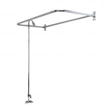Barclay 4191-54-CP - Converto Shower w/54'' D-Rod, Code Spout, Polished Chrome